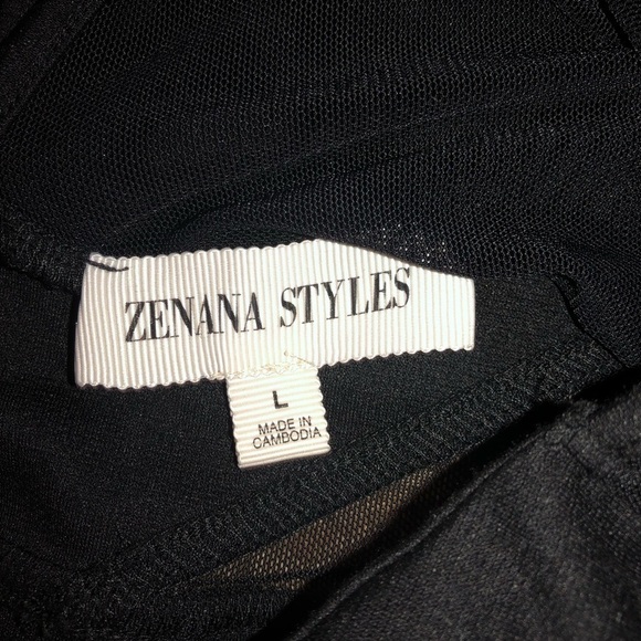 Zenana Styles Women’s Bodycon Mini Dress Large - Picture 5 of 11